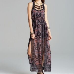 Free People Bohemian Long Maxi Dress 2 S